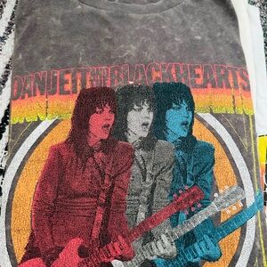 Vintage Graphic Band T-Shirt with Colorful Design